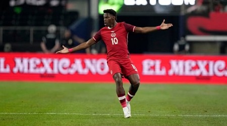 Jonathan David continues his world-class play in Canada's men's soccer win over Suriname