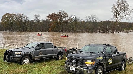 2 poll workers die after vehicle swept off highway in floodwaters: Officials