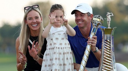 ‘I can’t wait to celebrate this properly in Ireland’ – Rory McIlroy thanks wife and daughter after he rounds off tough year with sweet Dubai success