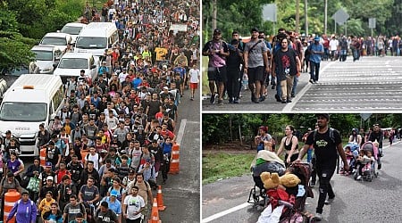 New caravan of at least 1,500 migrants rushing to southern border before Trump takes office