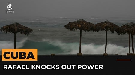 Hurricane Rafael knocks out electricity throughout Cuba