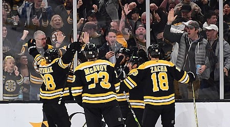 Bruins takeaways: B's beat Utah, snap losing streak as Sacco era begins