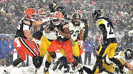 Nick Chubb, Browns upset Steelers with late 2-yard TD