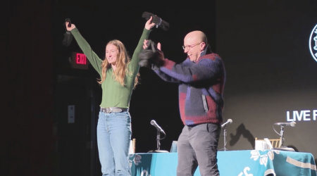 NWSL fans fill theater for live 'The Women's Game' podcast