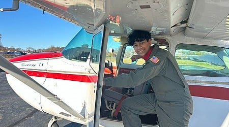 New Jersey Teen Is Flying High After Earning His Pilot License