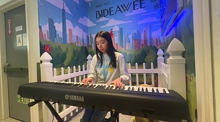 WATCH: Piano prodigy plays music for shelter pets