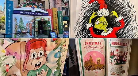 FULL TOUR of Universal's 2024 Holiday Tribute Store Featuring Harry Potter, Grinch, and Earl the Squirrel