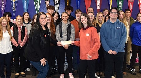 Cashing in on kindness: North Idaho STEM raises $6,830.78 for Safe Passage