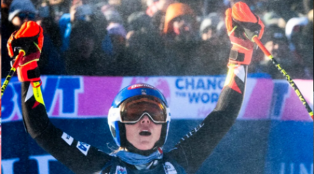 Mikaela Shiffrin Shrugs Off Challenging Conditions as Skiing Legend Edges One Step Closer to History