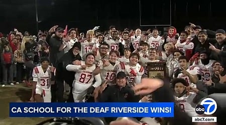 California School for the Deaf-Riverside tops Flintridge Prep to win 3rd straight CIF championship