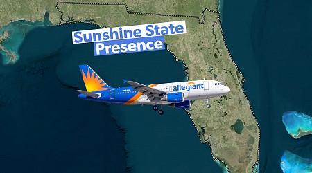 Analysis: Which 6 Florida Airports Are Operating Bases For Allegiant Air?