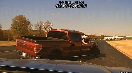 Arkansas Trooper Flips Ford F-150