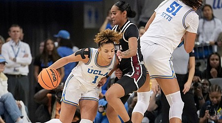 No. 1 South Carolina women stunned by fifth-ranked UCLA 77-62, ending Gamecocks' 43-game win streak