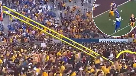 Arizona State fans storm field early, cause major delay vs. BYU