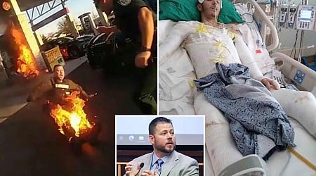 Florida deputy whose Taser set biker on fire acquitted