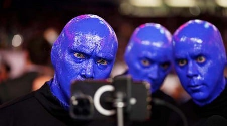 The Blue Man Group is relinquishing stages in New York and Chicago