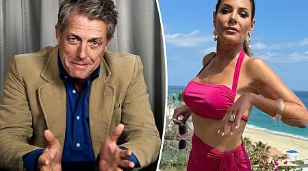 Hugh Grant doesn't remember making out with Luann de Lesseps