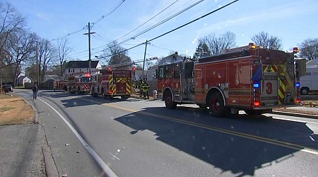 Dog rescued during house fire in Wakefield