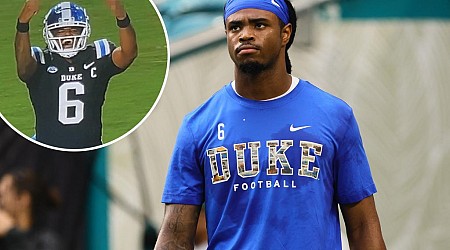 Duke to punish QB Maalik Murphy' after double-bird celebration