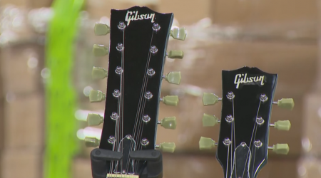 More than 3,000 fake Gibson guitars seized in California would be worth $18M if authentic, U.S. Customs says