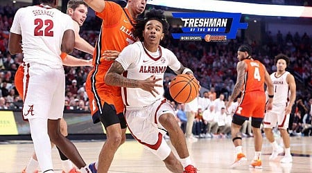 Ranking best freshmen in college basketball: Alabama's Labaron Philon earns Freshman of the Week honors