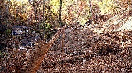 Landslides buried parts of North Carolina after Hurricane Helene. It's too dangerous for some homeowners to rebuild.