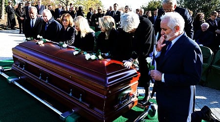 Ethel Kennedy laid to rest at Arlington National Cemetery in Virginia