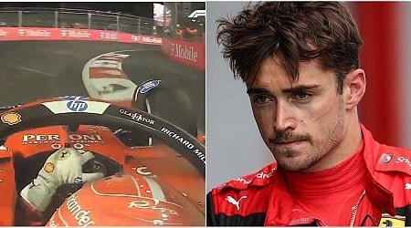 Charles Leclerc Unleashes X-Rated Rant at Ferrari During Las Vegas GP