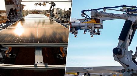 El primer parque solar automatizado de Europa se está construyendo a sí mismo en España. Con ayuda de un rover