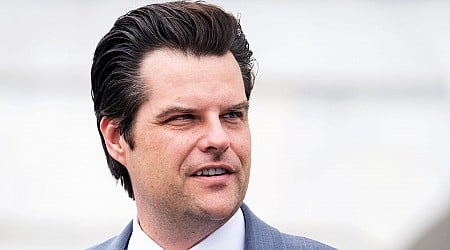 Matt Gaetz is now hinting that he plans to run to succeed Ron DeSantis as Florida's governor