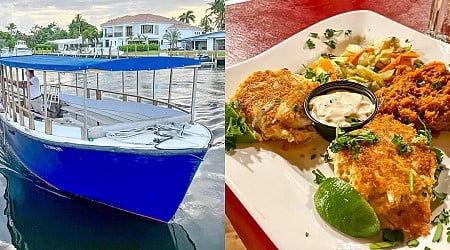 My husband and I spent $200 at a historic Florida restaurant only accessible by boat. The views were great, but the food was even better.