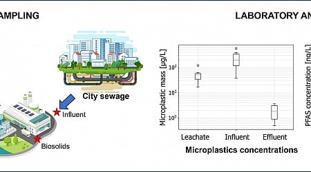 Researchers track PFAS, microplastics from landfills to treatment plants