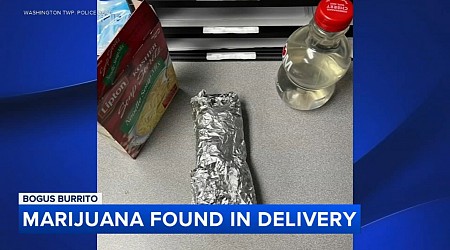 Uber Eats driver finds marijuana in burrito meal