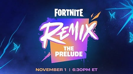 What time does Fortnite’s live event ‘Remix: The Prelude’ start?