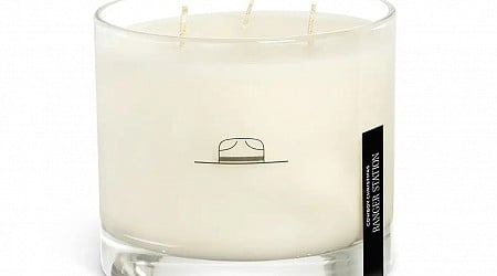 Ranger Station Cowboy Christmas Mammoth Candle