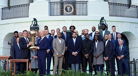 President Biden welcomes 2024 NBA champion Boston Celtics to White House