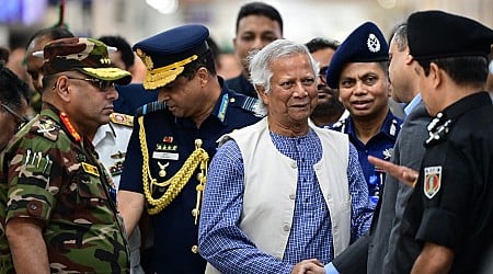 Mohammad Yunus can go down in history as the architect of a new Bangladesh