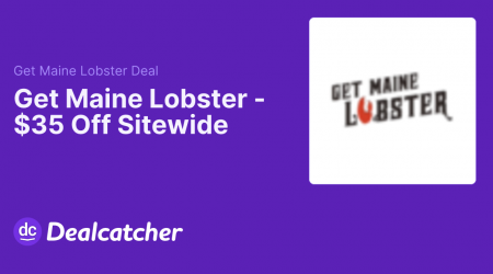 Get Maine Lobster - $35 Off Sitewide