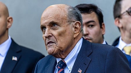 Giuliani turns over Mercedes, watches to poll workers he defamed