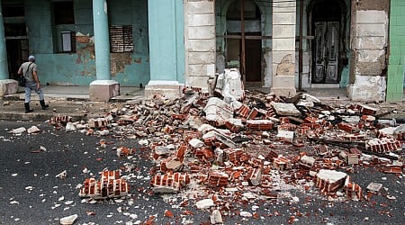 6.8 magnitude earthquake shakes Cuba after hurricanes and blackouts