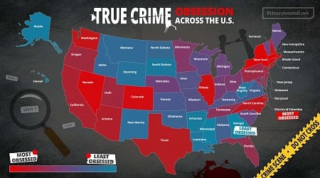 America’s True Crime Obsession, Mapped