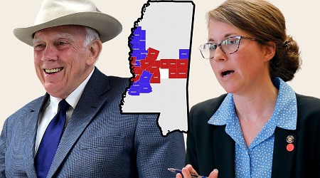 Map Shows Mississippi Supreme Court Election Votes So Far