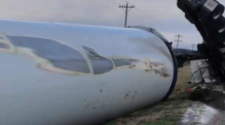 Another semi looses load, this time near Leoti