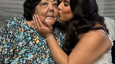 WATCH: Bride visits grandma at nursing home on wedding day since she can't attend