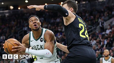 Bucks end six-game losing streak with win over Jazz