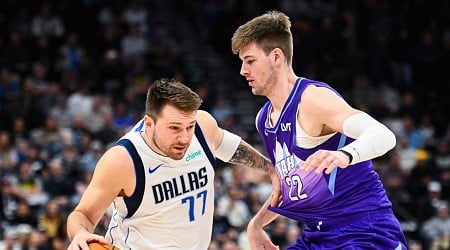 Luka Dončić, Mavs Lose to Jazz Without Kyrie as NBA Fans Blast 4-Game Losing Streak