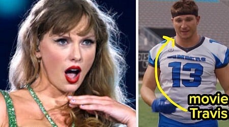 Lifetime Made A Rom-Com Inspired By Taylor Swift And Travis Kelce, And Here Are 62 Unfiltered Thoughts I Had While Watching It