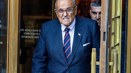 Rudy Giuliani says he's out of money during court appearance