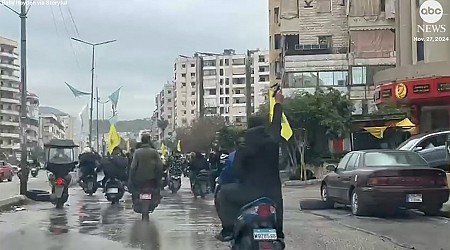 WATCH: Celebratory gunfire in Beirut after Israel-Hezbollah ceasefire