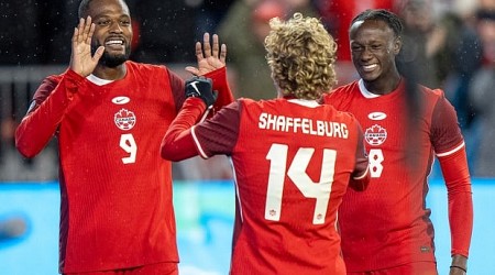 Canadian men reach all-time high in FIFA world rankings at 31